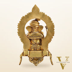 Brass Superfine Ganesha idol 10.5 "
