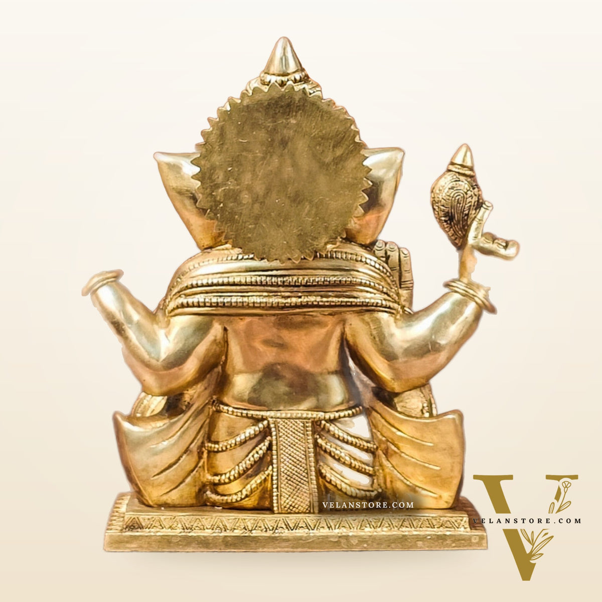 Brass Superfine Ganesha Idol 15"