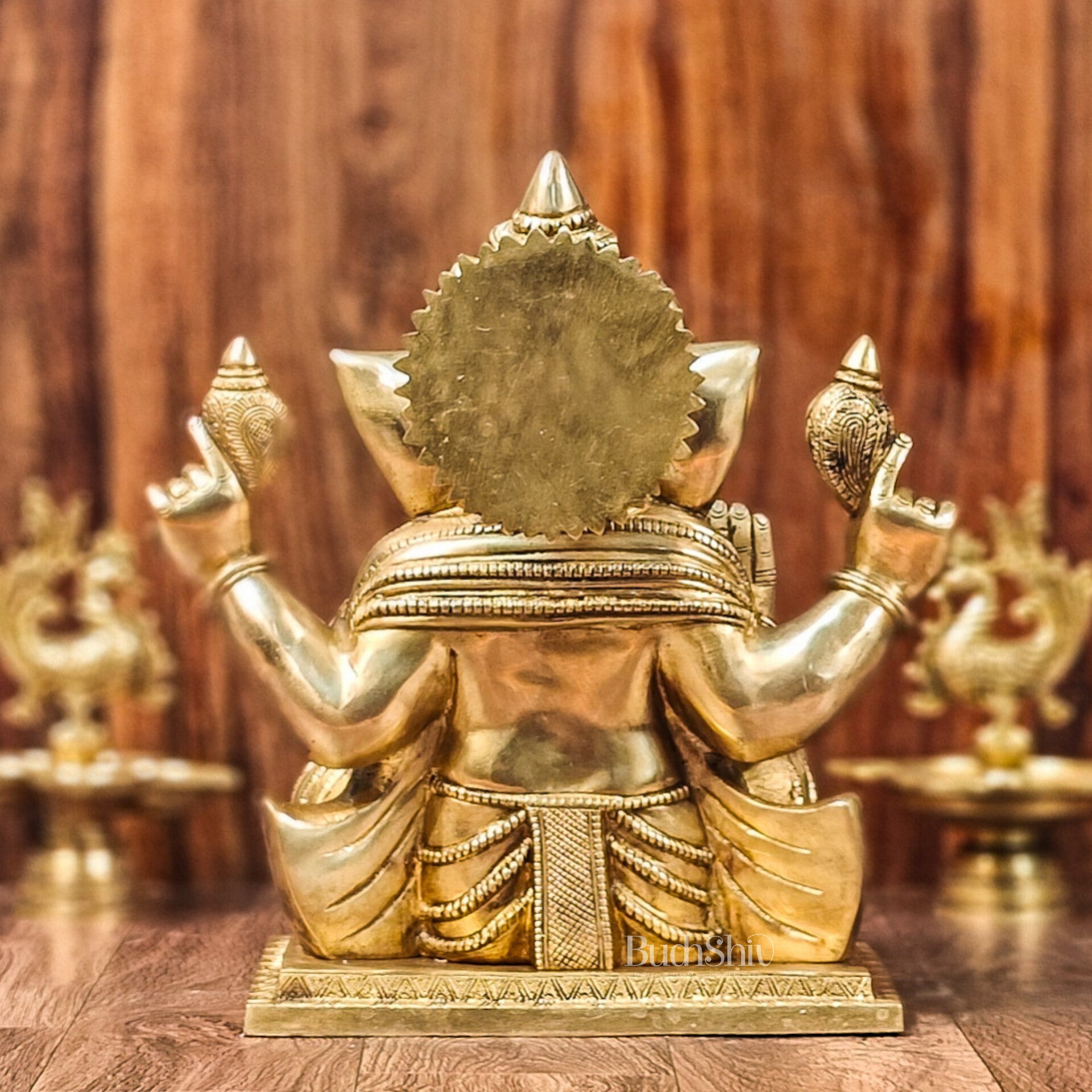 Brass Superfine Ganesha Idol 15"