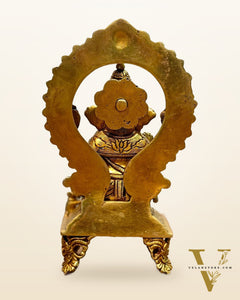 Brass SuperFine Ganesha idol 9.5"