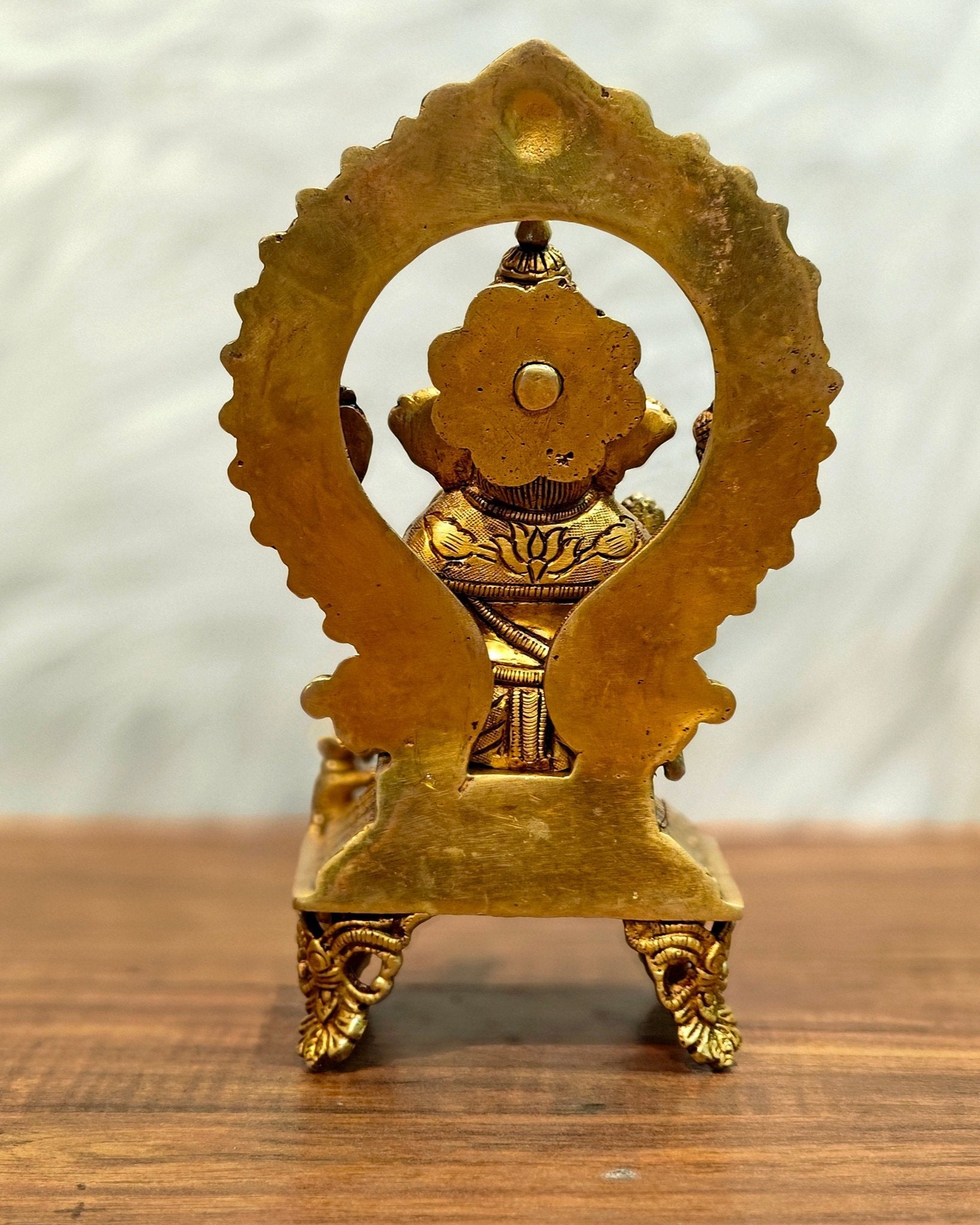 Brass SuperFine Ganesha idol 9.5"