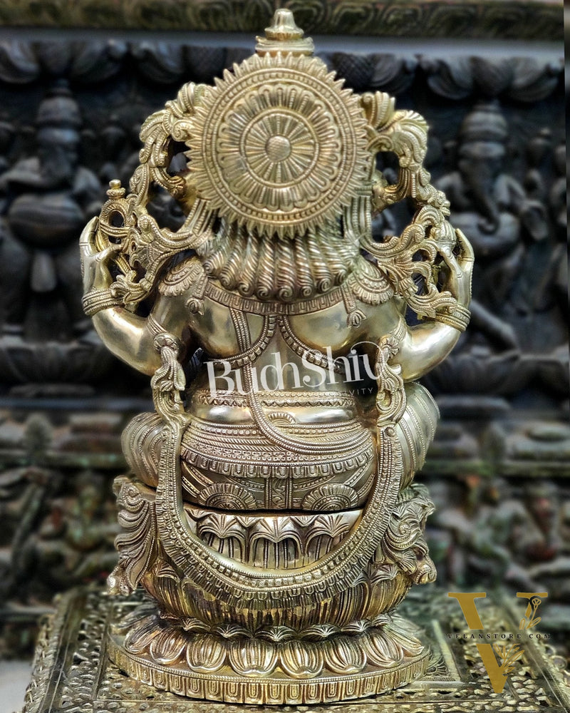Brass Superfine Ganesha Statue 24"