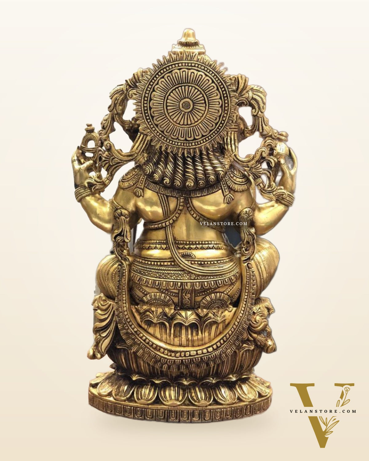 Brass Superfine Ganesha Statue 24"
