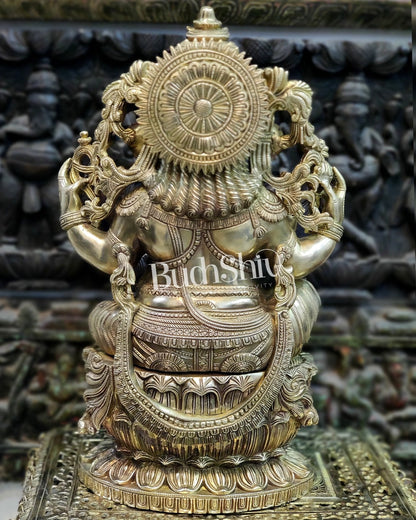 Brass Superfine Ganesha Statue 24"
