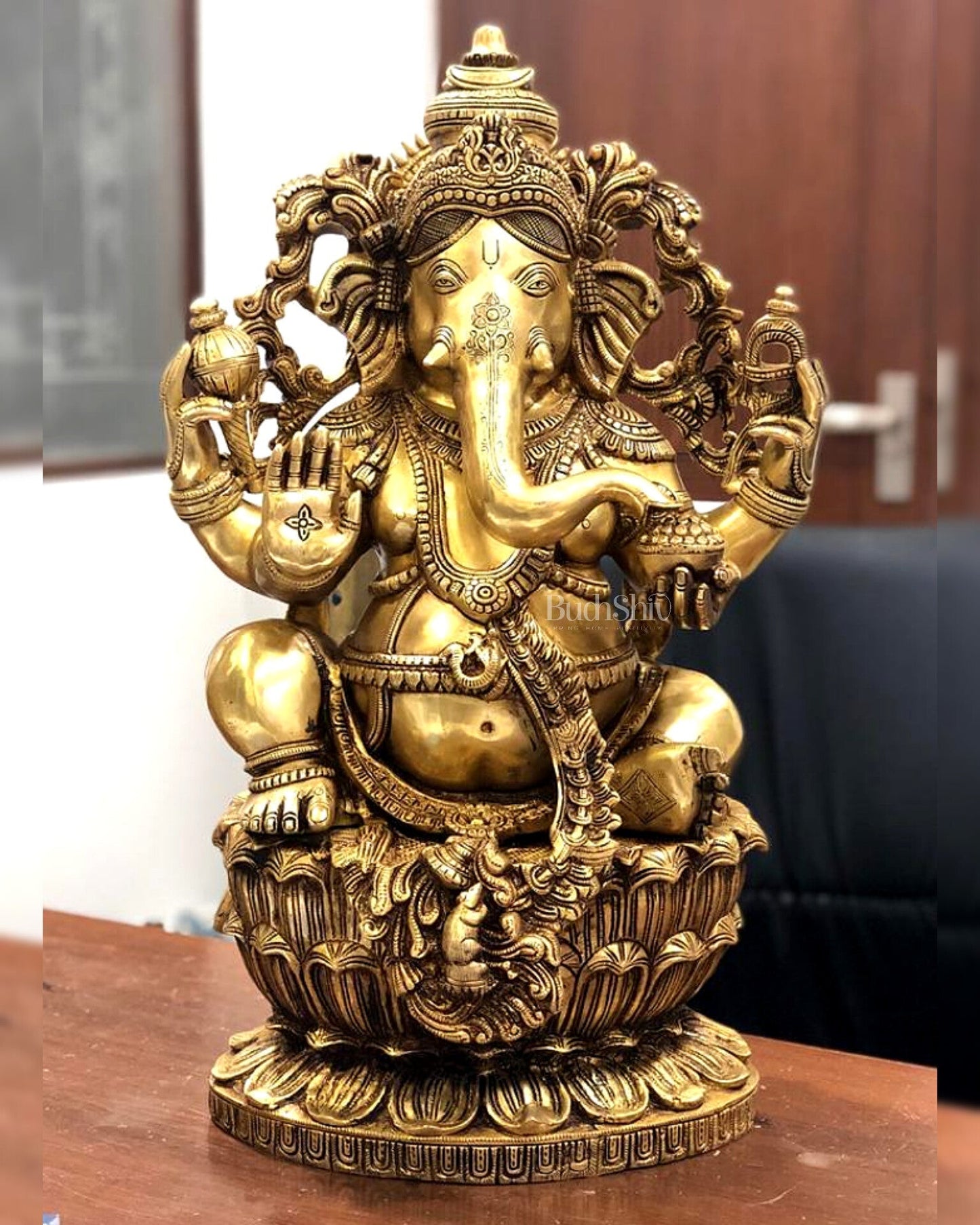 Brass Superfine Ganesha Statue 24"