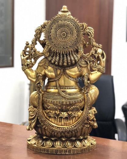 Brass Superfine Ganesha Statue 24"