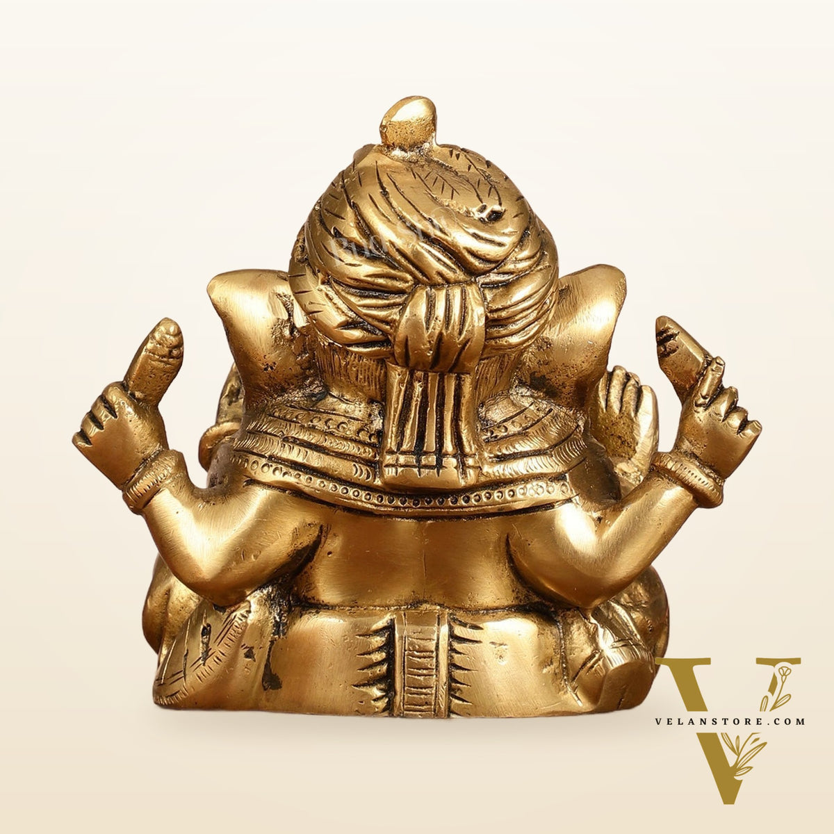 Brass Superfine Ganesha statue 7.5 inch