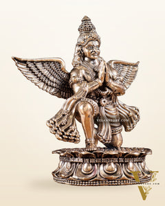 Brass Superfine Garuda Idol – Intricately Handcrafted 4.5 inch