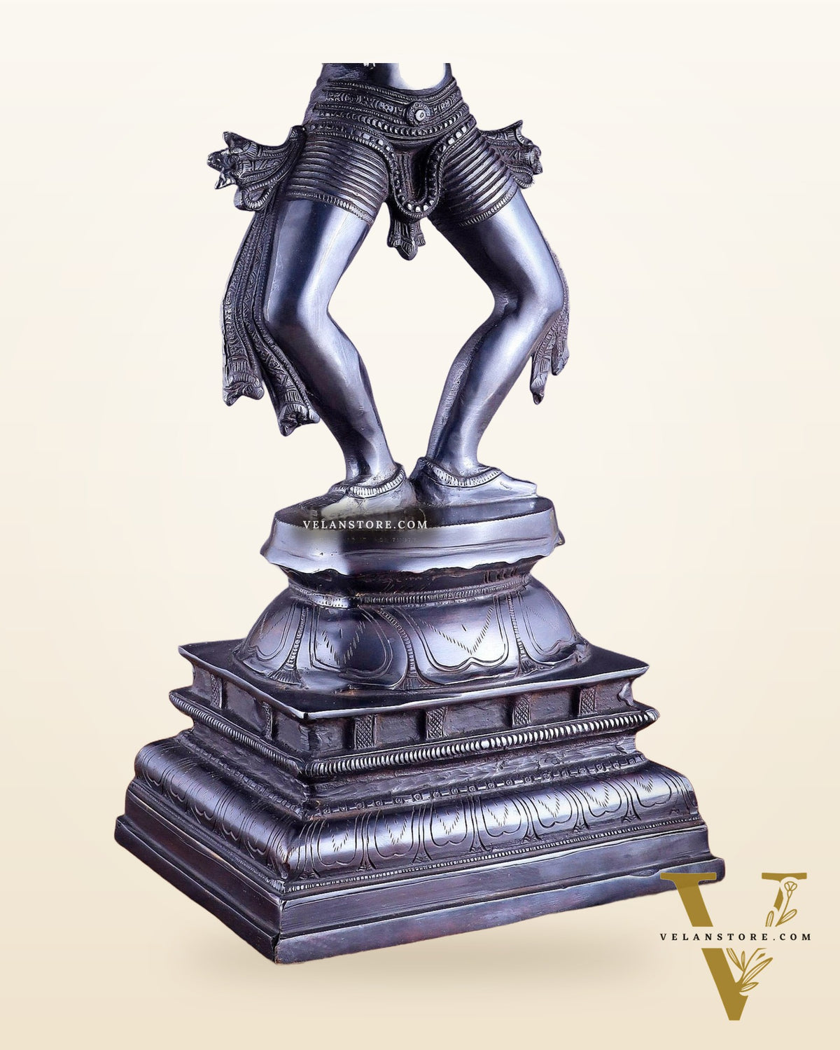 Brass Superfine Goddess Kali as Bhairavi statue 24"