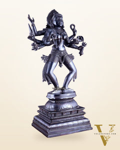 Brass Superfine Goddess Kali as Bhairavi statue 24"