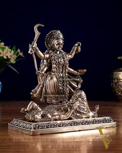 Brass Superfine Goddess Kali Statue | Divine Energy & Protection 5 inch