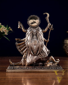 Brass Superfine Goddess Kali Statue | Divine Energy & Protection 5 inch