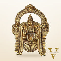 Brass Superfine Goddess Padmavathi Thayar 20 inch wall hanging