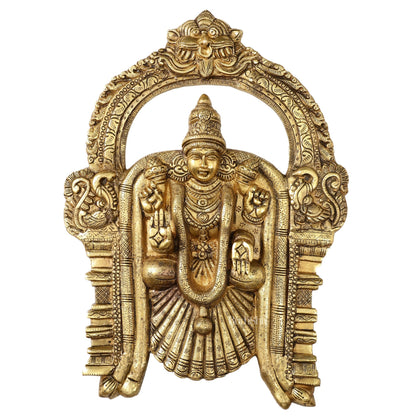 Brass Superfine Goddess Padmavathi Thayar 20 inch wall hanging