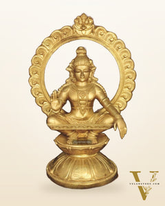 Brass Superfine Handcrafted Ayappan Swamy Statue 30"