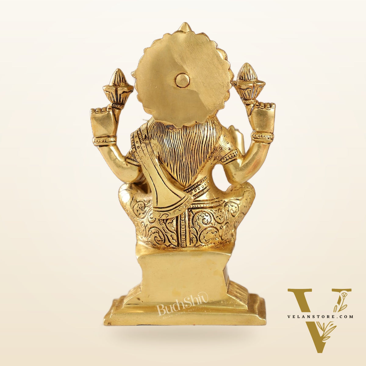 Brass Superfine Handcrafted lakshmi idol 7.5"