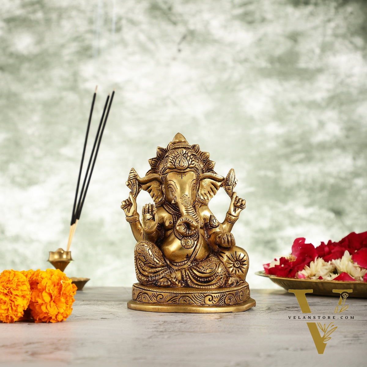 Brass Superfine Handcrafted Lord Ganesha statue