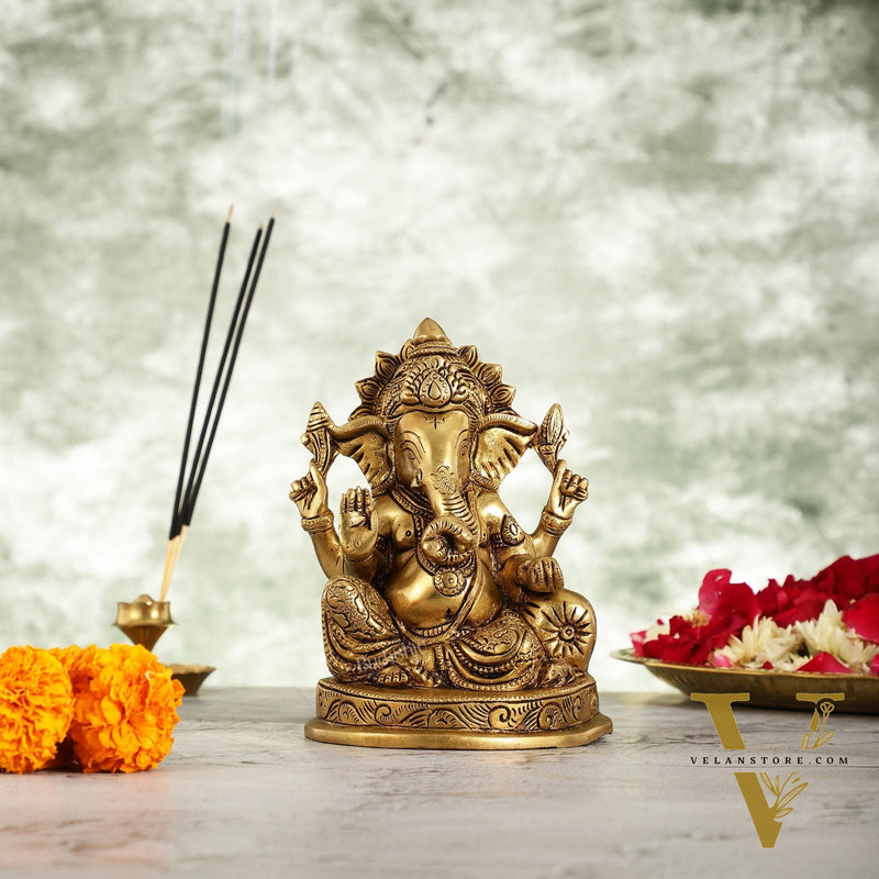 Brass Superfine Handcrafted Lord Ganesha statue