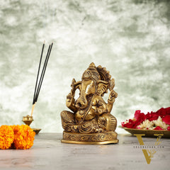 Brass Superfine Handcrafted Lord Ganesha statue