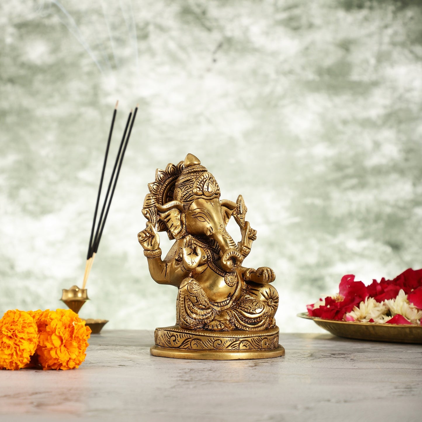 Brass Superfine Handcrafted Lord Ganesha statue