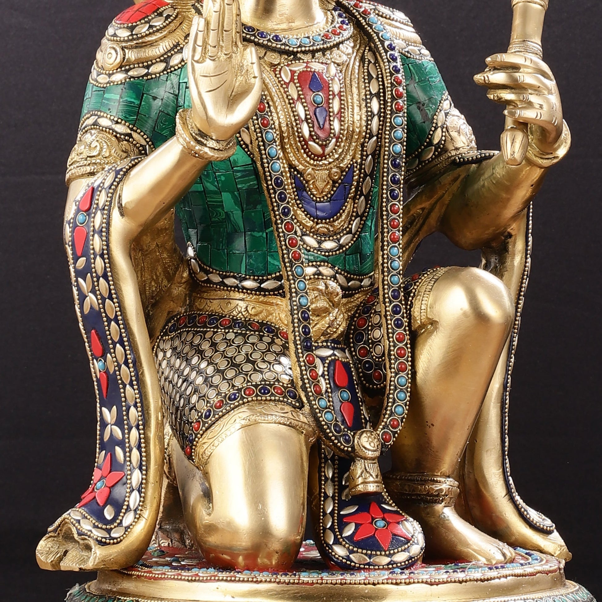 Brass Superfine Hanuman Statue 20"