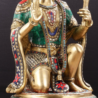 Brass Superfine Hanuman Statue 20"