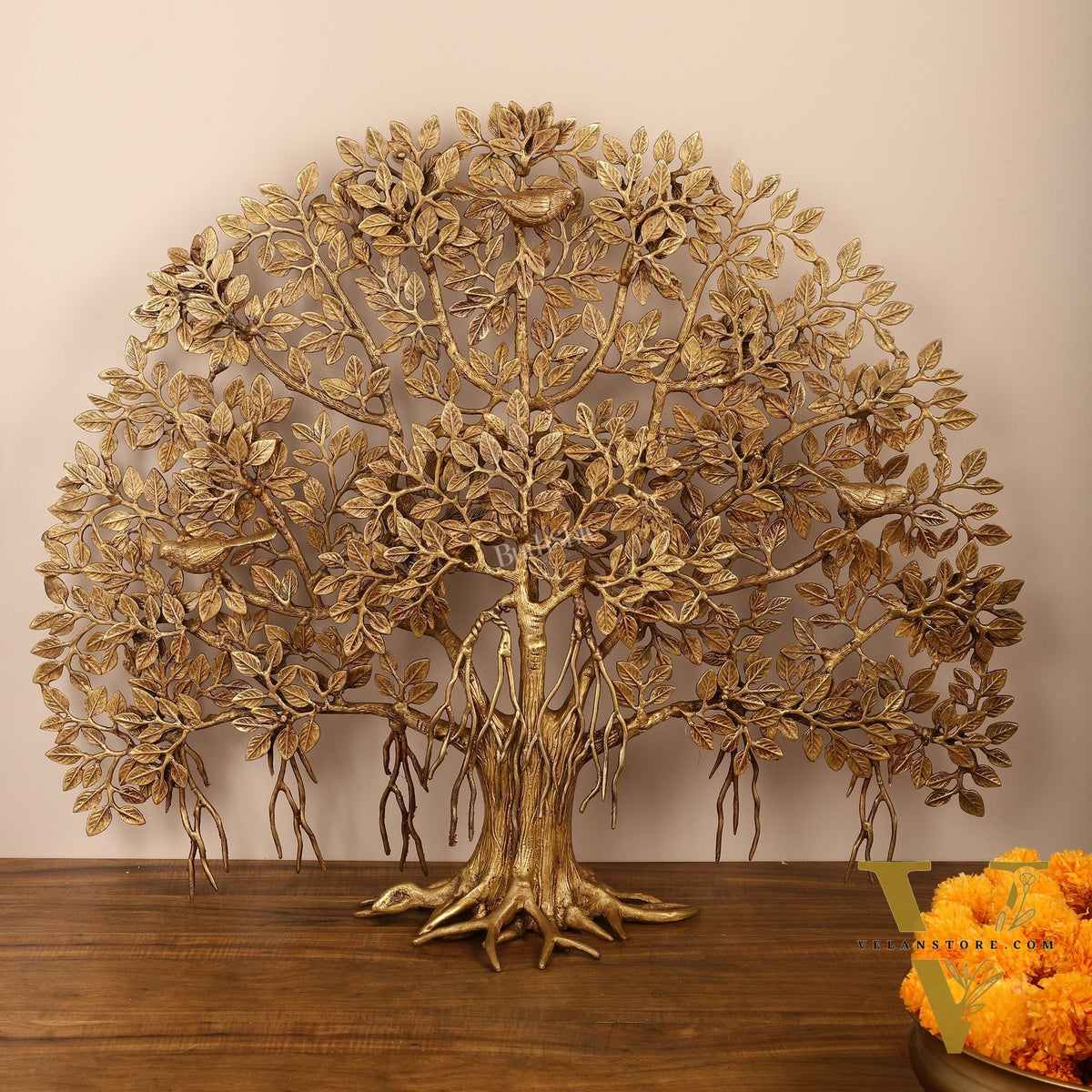 Brass Superfine Kalpavriksha Standing Tree 36 inch
