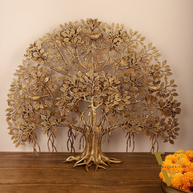 Brass Superfine Kalpavriksha Standing Tree 36 inch
