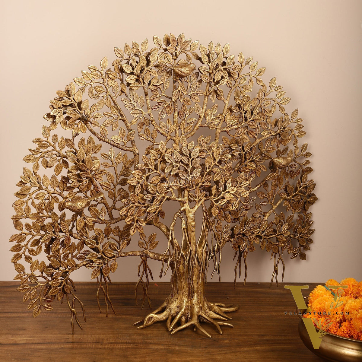Brass Superfine Kalpavriksha Standing Tree 36 inch