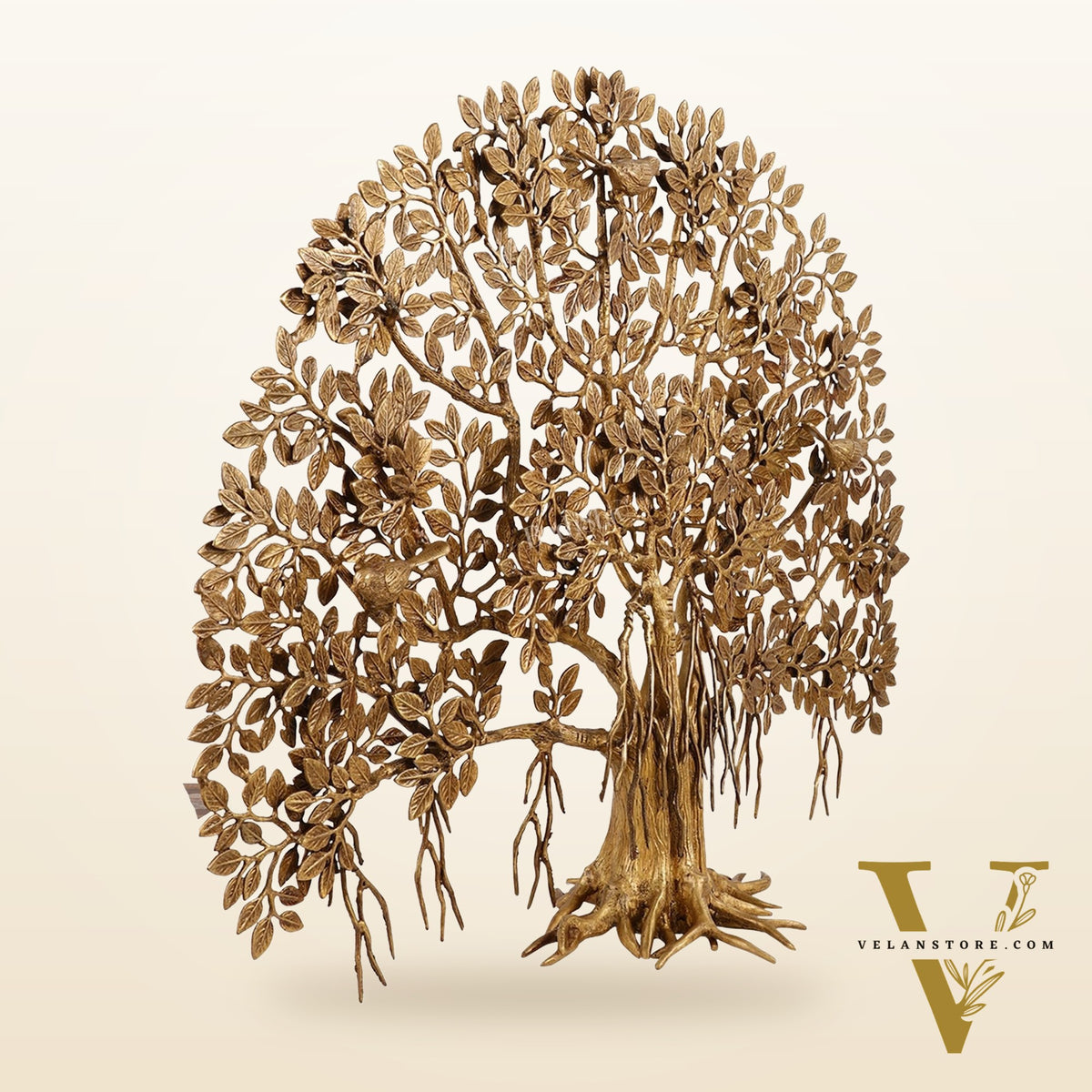 Brass Superfine Kalpavriksha Standing Tree 36 inch