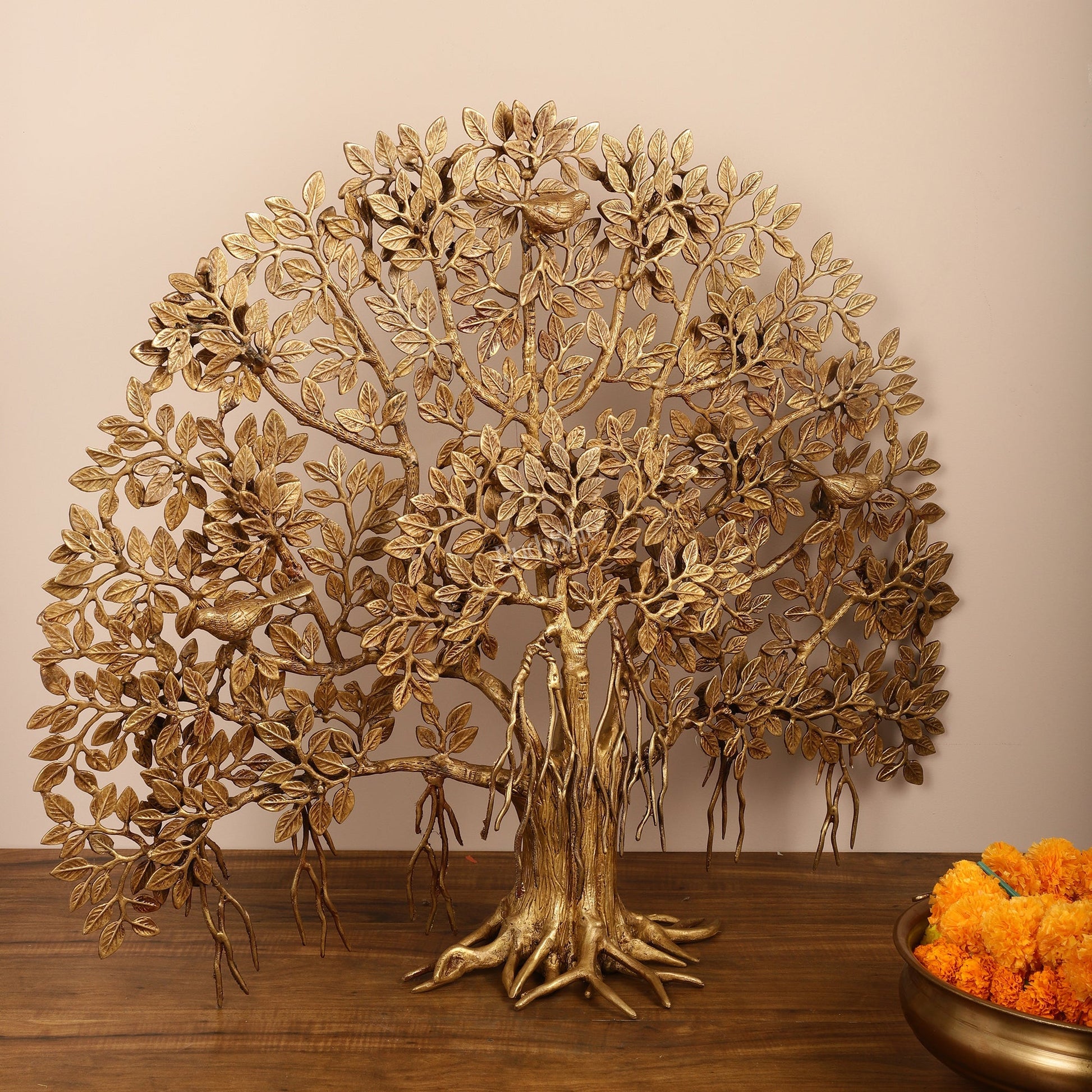 Brass Superfine Kalpavriksha Standing Tree 36 inch