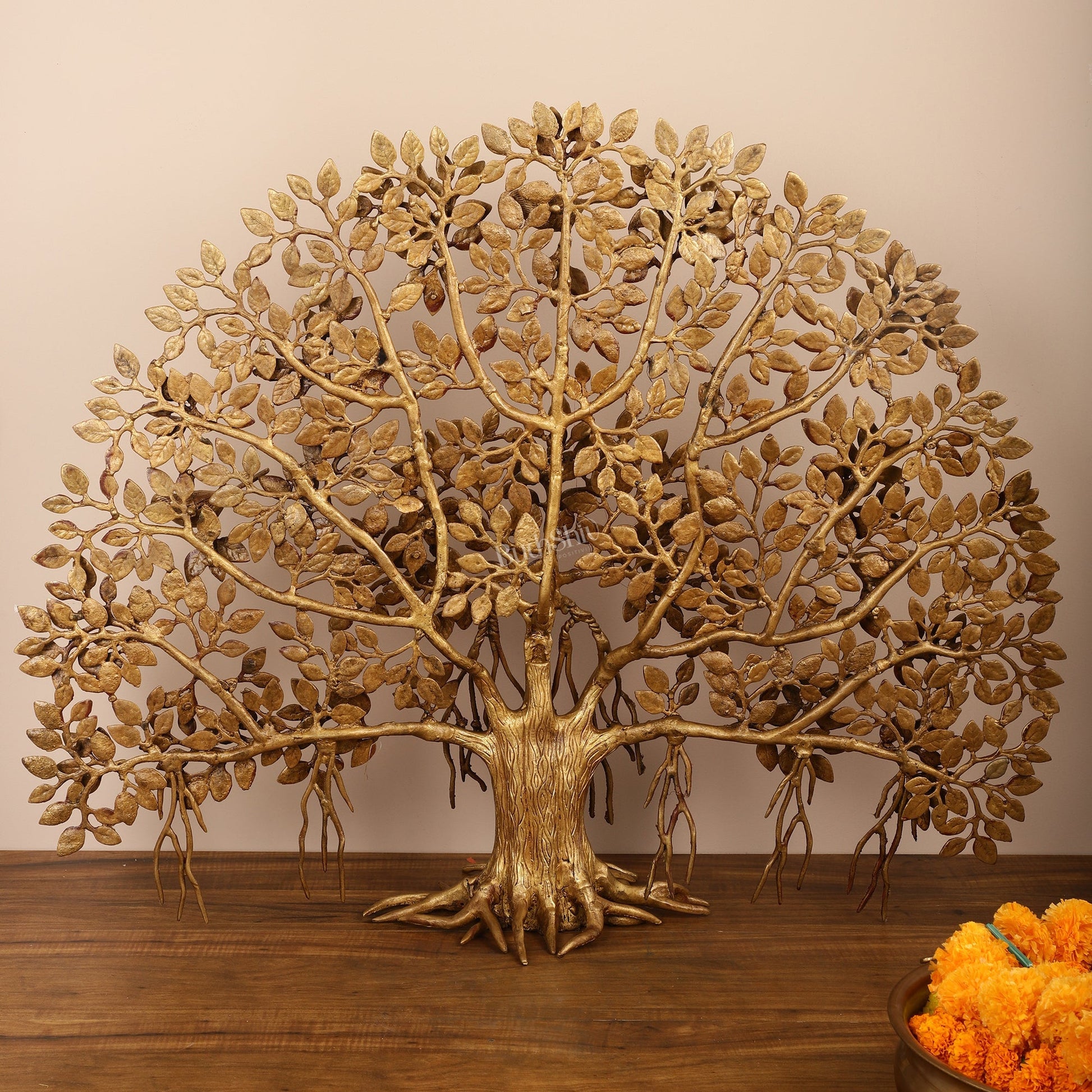 Brass Superfine Kalpavriksha Standing Tree 36 inch