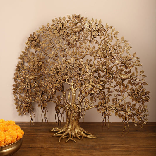 Brass Superfine Kalpavriksha Standing Tree 36 inch