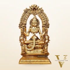 Brass Superfine Lakshmi Statue 24"