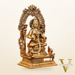 Brass Superfine Lakshmi Statue 24"