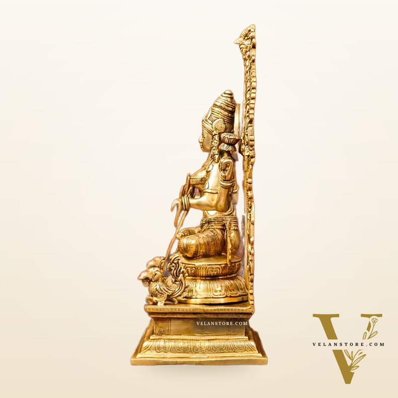 Brass Superfine Lakshmi Statue 24"