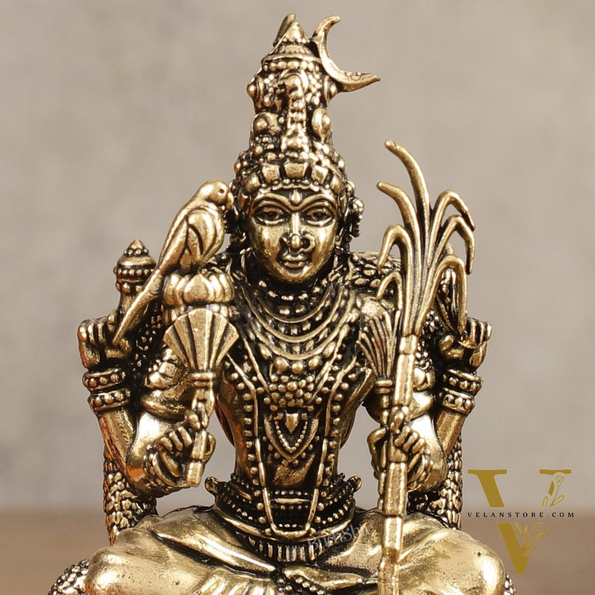 Brass Superfine Lalitadevi Rajarajeshwari Idol kamakshi amman - 4 in Height