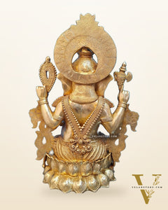 Brass Superfine Large Ganesha Statue 29 inch