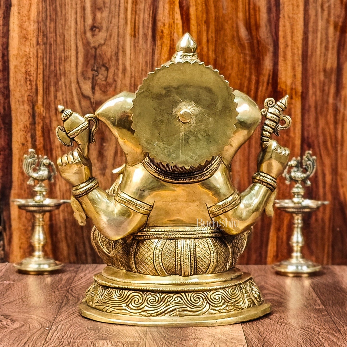 Brass Superfine Lord Ganesha Idol 15 inch