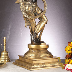 Brass Superfine Lord Krishna Statue - 28"