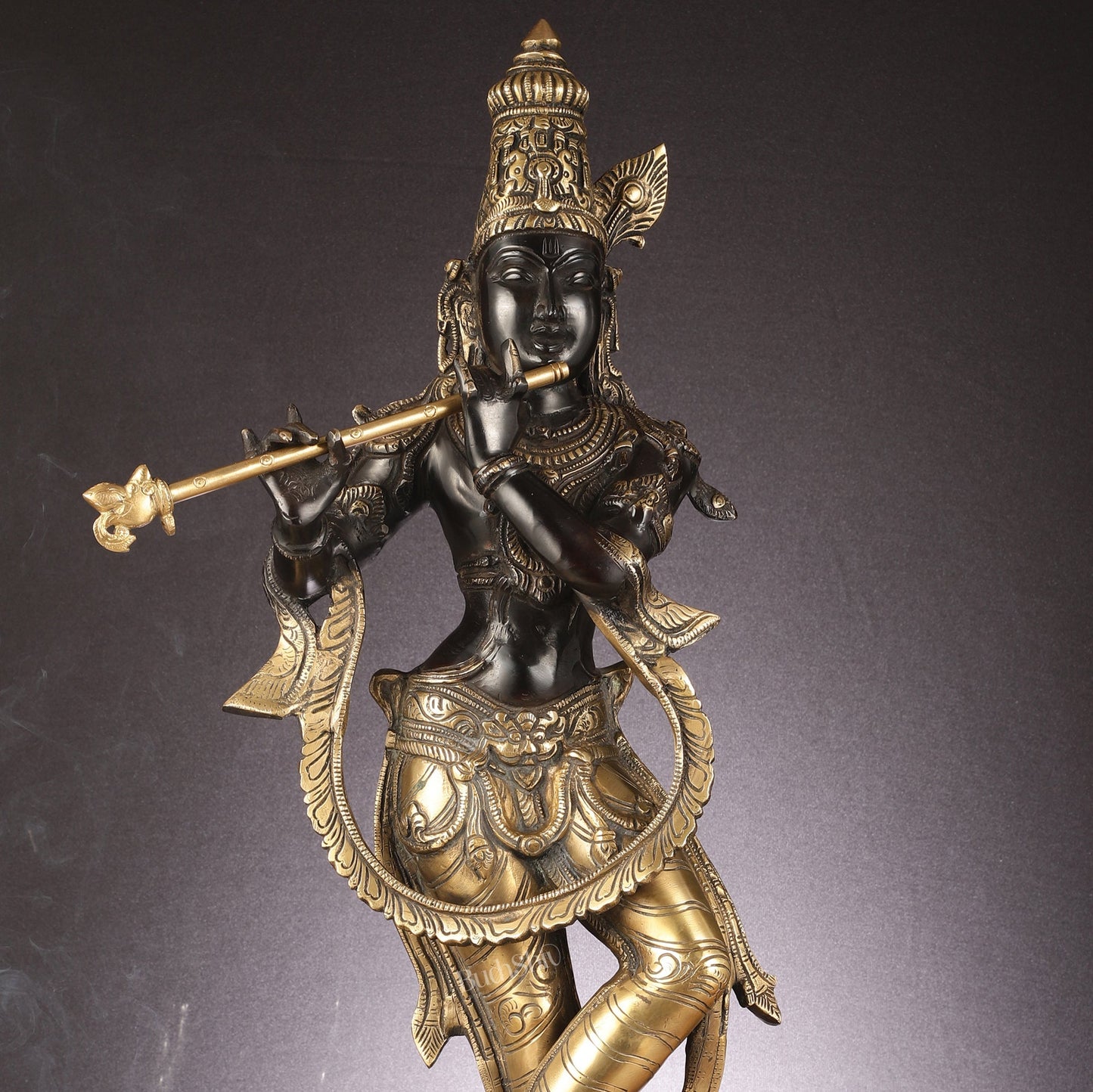 Brass Superfine Lord Krishna Statue - 28"