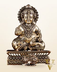 Brass Superfine Lord Kubera Idol – Intricately Crafted (5 Inch)