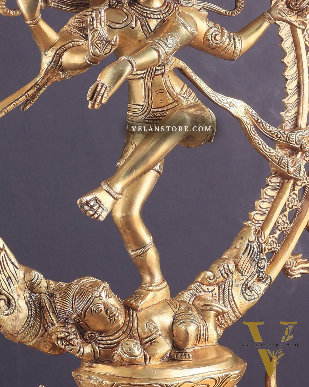 Brass Superfine Lord Nataraja Finely Crafted Statue 24.5"