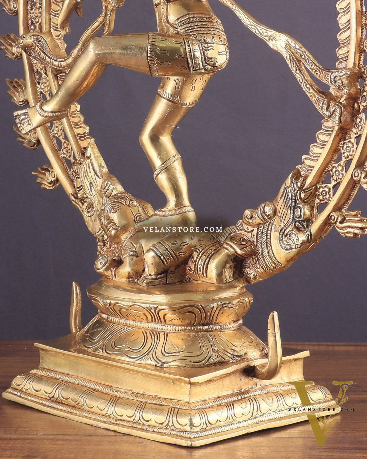 Brass Superfine Lord Nataraja Finely Crafted Statue 24.5"