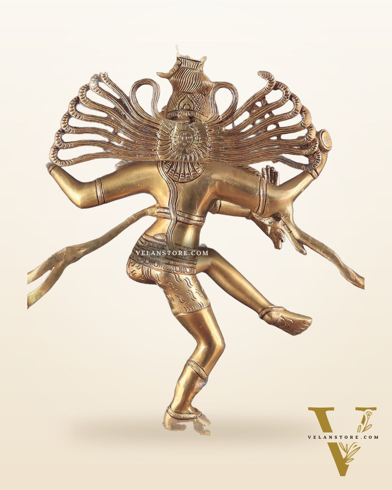 Brass Superfine Lord Nataraja Finely Crafted Statue 24.5"