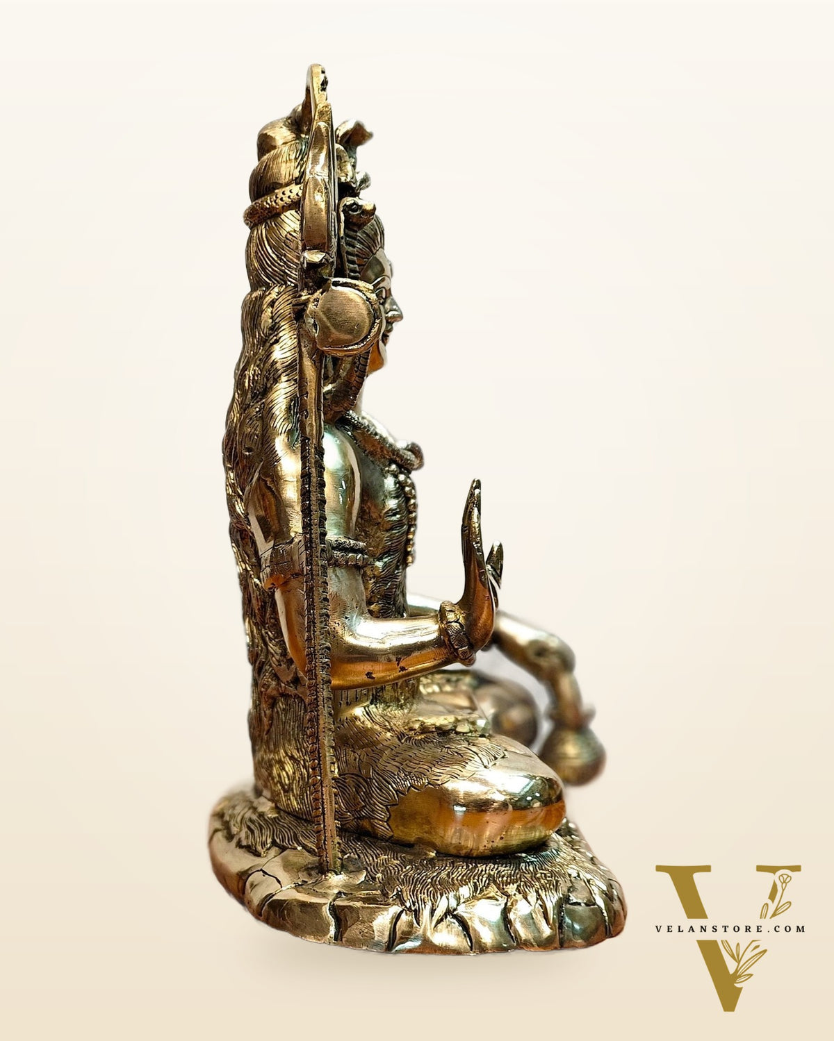 Brass Superfine Lord Shiva statue 15 inch