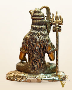 Brass Superfine Lord Shiva statue 15 inch