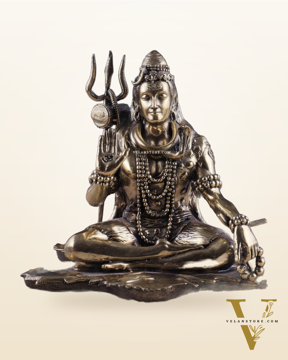 Brass Superfine Lord Shiva Statue 6.5"