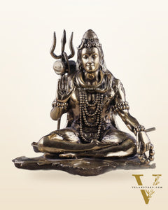 Brass Superfine Lord Shiva Statue 6.5"