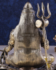 Brass Superfine Lord Shiva Statue 6.5"